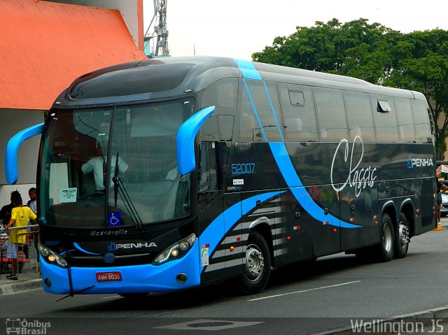 Empresa de Ônibus Nossa Senhora da Penha 52007 na cidade de Rio de Janeiro, Rio de Janeiro, Brasil, por Wellington de Jesus Santos. Número da foto: #4868679.