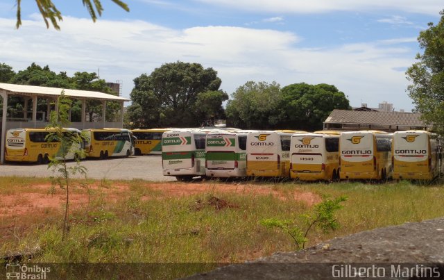 Empresa Gontijo de Transportes garagem guarapari-es na cidade de Guarapari, Espírito Santo, Brasil, por Gilberto Martins. ID da foto: 4869374.