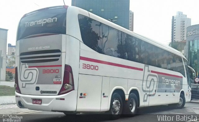 Transpen Transporte Coletivo e Encomendas 38010 na cidade de Sorocaba, São Paulo, Brasil, por Vittor Batista. Número da foto: #4869960.