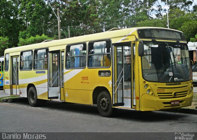 Metropolitana Transportes e Serviços 11015 na cidade de Serra, Espírito Santo, Brasil, por Danilo Moraes. Número da foto: #4869326.