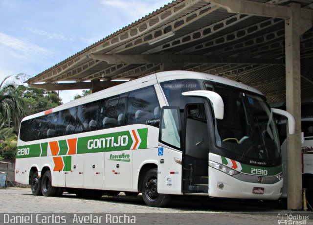 Empresa Gontijo de Transportes 21310 na cidade de Piúma, Espírito Santo, Brasil, por Daniel Carlos  Avelar Rocha. Número da foto: #4870018.