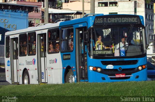 Expresso Santa Paula 16188 na cidade de Vitória, Espírito Santo, Brasil, por Saimom  Lima. ID da foto: 4868089.