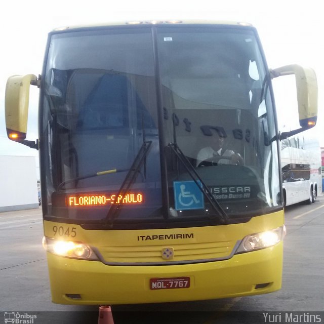 Viação Itapemirim 9045 na cidade de Goiânia, Goiás, Brasil, por Yuri Martins. Número da foto: #4868797.