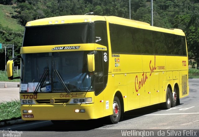 Costa Sul Turismo 1700 na cidade de Viana, Espírito Santo, Brasil, por Wellington  da Silva Felix. Número da foto: #4869449.