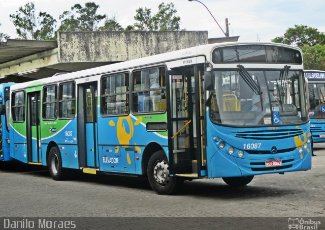 Expresso Santa Paula 16087 na cidade de Serra, Espírito Santo, Brasil, por Danilo Moraes. Número da foto: #4869357.
