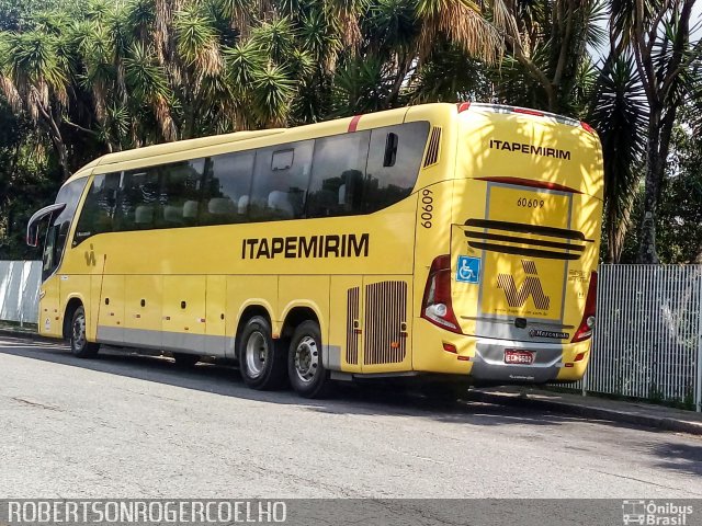 Viação Itapemirim 60609 na cidade de Curitiba, Paraná, Brasil, por Roger Coelho. Número da foto: #4868885.