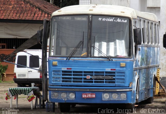 Ônibus Particulares GVJ9118 na cidade de Santa Izabel do Pará, Pará, Brasil, por Carlos Jorge N.  de Castro. ID da foto: 4868456.