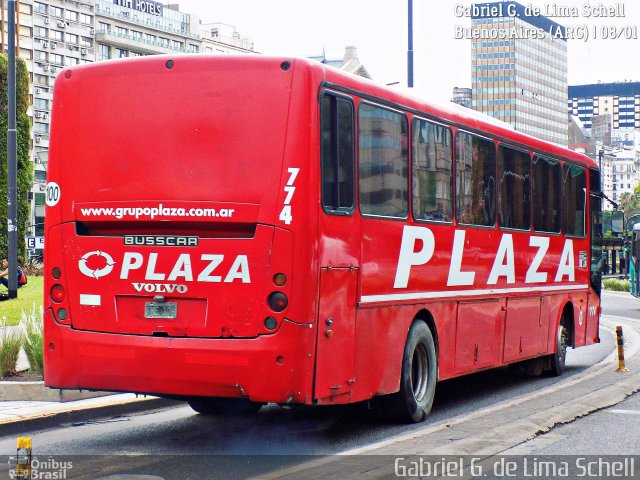 Plaza 774 na cidade de Ciudad Autónoma de Buenos Aires, Argentina, por Gabriel Giacomin de Lima. ID da foto: 4868578.