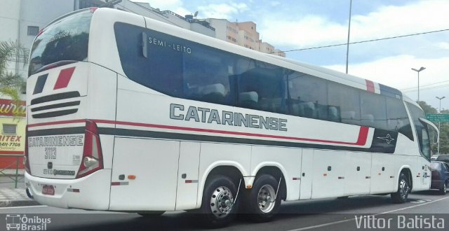 Auto Viação Catarinense 3113 na cidade de Sorocaba, São Paulo, Brasil, por Vittor Batista. ID da foto: 4869950.