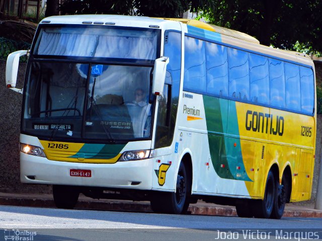 Empresa Gontijo de Transportes 12185 na cidade de Belo Horizonte, Minas Gerais, Brasil, por João Victor Marques. ID da foto: 4869615.