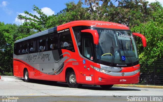 Empresa de Ônibus Pássaro Marron 5306 na cidade de São Paulo, São Paulo, Brasil, por Saimom  Lima. ID da foto: 4868091.