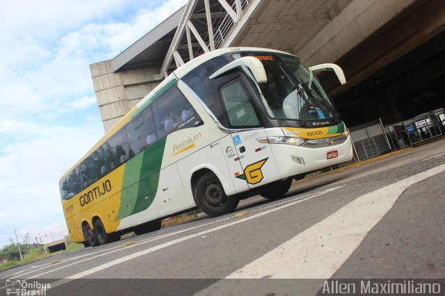 Empresa Gontijo de Transportes 19005 na cidade de Campinas, São Paulo, Brasil, por Allen Maximiliano. ID da foto: 4870527.