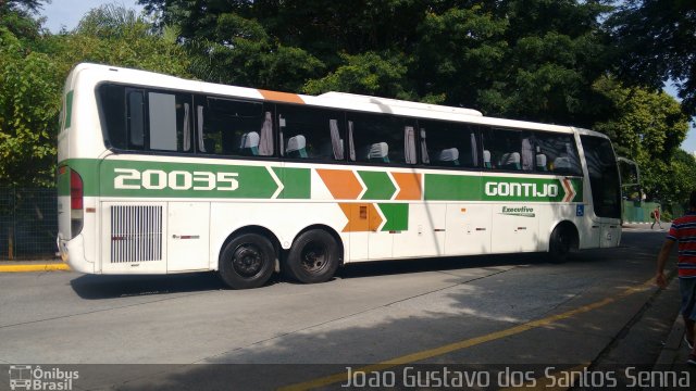 Empresa Gontijo de Transportes 20035 na cidade de São Paulo, São Paulo, Brasil, por Joao Gustavo dos Santos Senna. ID da foto: 4871448.