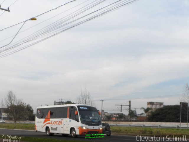 LOCAL - Locadora de Ônibus Canoas Ltda. 4900 na cidade de Esteio, Rio Grande do Sul, Brasil, por Cleverton Schmitt. ID da foto: 4870414.