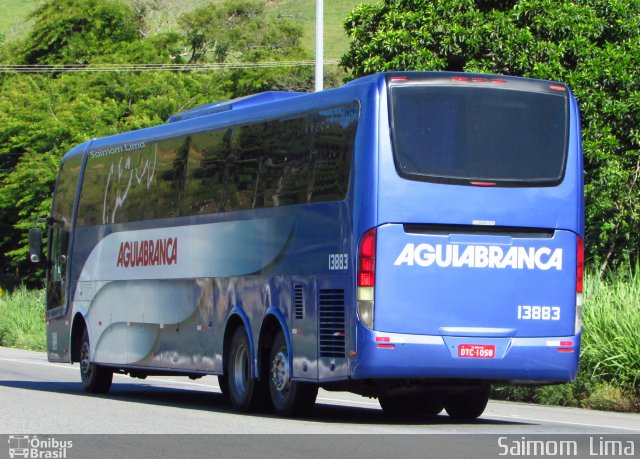 Viação Águia Branca 13883 na cidade de Viana, Espírito Santo, Brasil, por Saimom  Lima. Número da foto: #4871031.