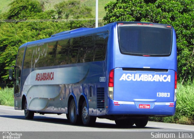 Viação Águia Branca 13883 na cidade de Viana, Espírito Santo, Brasil, por Saimom  Lima. ID da foto: 4871031.