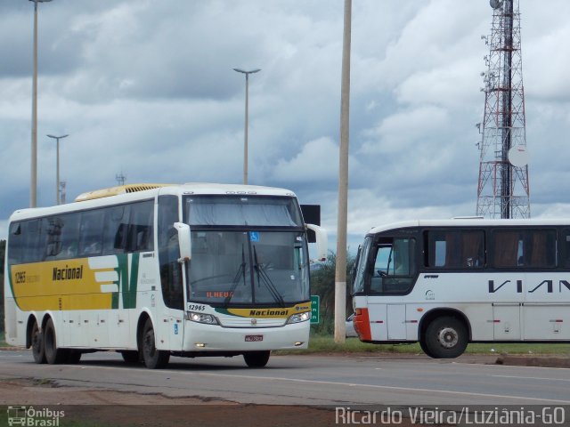 Viação Nacional 12965 na cidade de Luziânia, Goiás, Brasil, por Ricardo Vieira. ID da foto: 4870463.