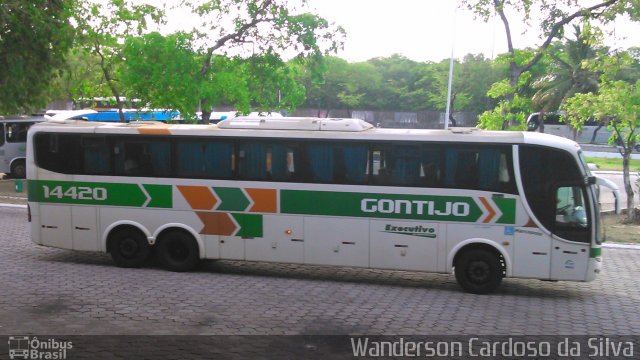 Empresa Gontijo de Transportes 14420 na cidade de João Pessoa, Paraíba, Brasil, por Wanderson Cardoso da Silva. Número da foto: #4872290.