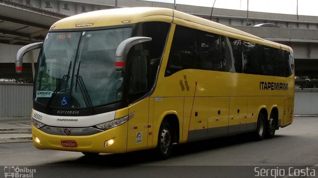 Viação Itapemirim 60505 na cidade de Rio de Janeiro, Rio de Janeiro, Brasil, por Sérgio Costa. ID da foto: 4870452.