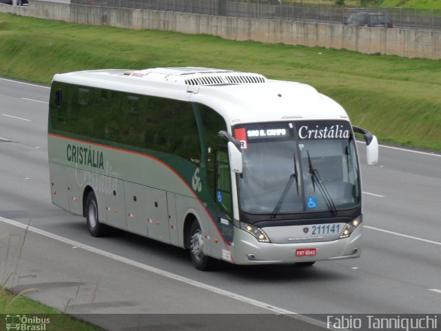 Expresso Cristália 211141 na cidade de Campinas, São Paulo, Brasil, por Fábio Takahashi Tanniguchi. Número da foto: #4872811.