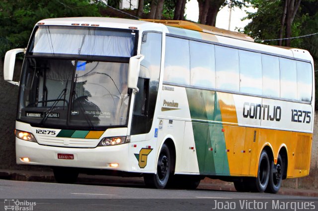 Empresa Gontijo de Transportes 12275 na cidade de Belo Horizonte, Minas Gerais, Brasil, por João Victor Marques. ID da foto: 4871252.