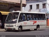 Viação Presidente 7080 na cidade de São João del Rei, Minas Gerais, Brasil, por Wallace A. de Paula. ID da foto: :id.