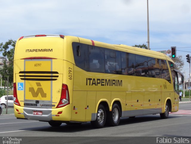 Viação Itapemirim 60797 na cidade de Vitória, Espírito Santo, Brasil, por Fábio Sales. Número da foto: #4874122.