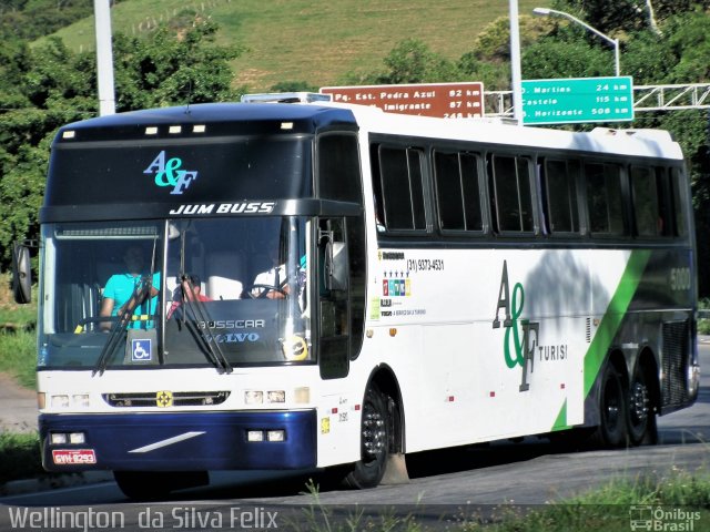 A&F Turismo 5000 na cidade de Viana, Espírito Santo, Brasil, por Wellington  da Silva Felix. ID da foto: 4873770.