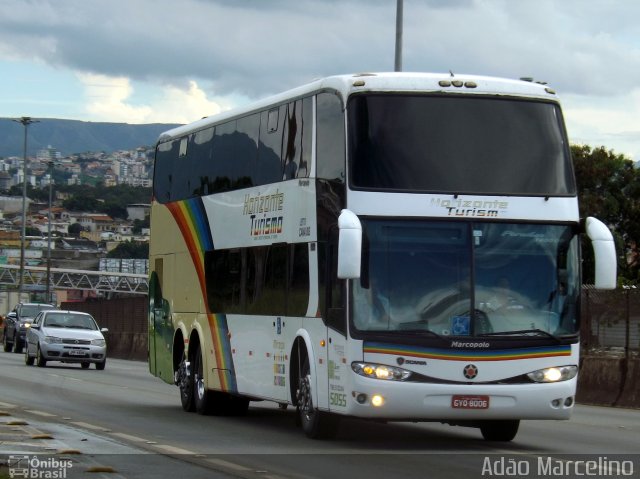 Horizonte Turismo 5055 na cidade de Belo Horizonte, Minas Gerais, Brasil, por Adão Raimundo Marcelino. Número da foto: #4874516.