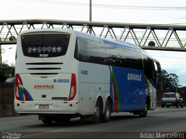 Univale Transportes R-0020 na cidade de Belo Horizonte, Minas Gerais, Brasil, por Adão Raimundo Marcelino. Número da foto: #4874508.