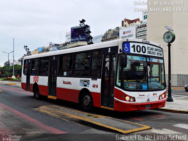 Tarsa 4814 na cidade de Ciudad Autónoma de Buenos Aires, Argentina, por Gabriel Giacomin de Lima. ID da foto: 4873722.