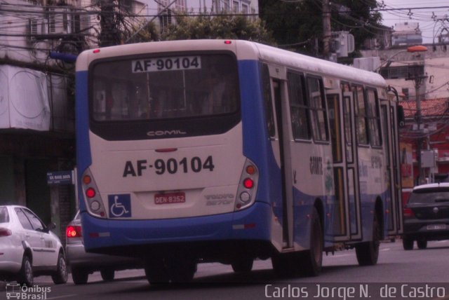 Viação Forte AF-90104 na cidade de Belém, Pará, Brasil, por Carlos Jorge N.  de Castro. Número da foto: #4874021.