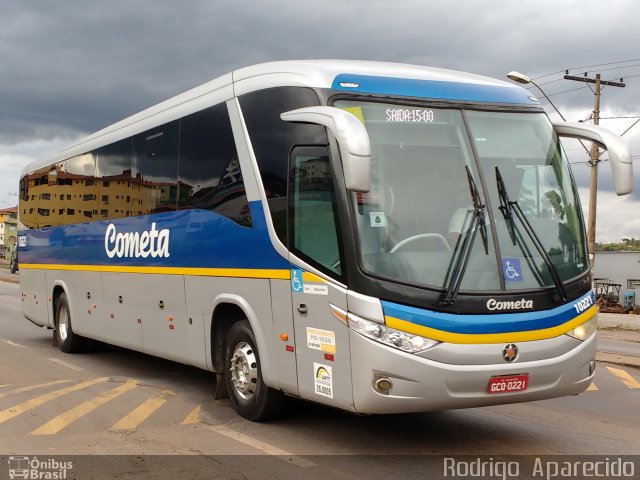 Viação Cometa 10221 na cidade de Conselheiro Lafaiete, Minas Gerais, Brasil, por Rodrigo  Aparecido. Número da foto: #4873901.