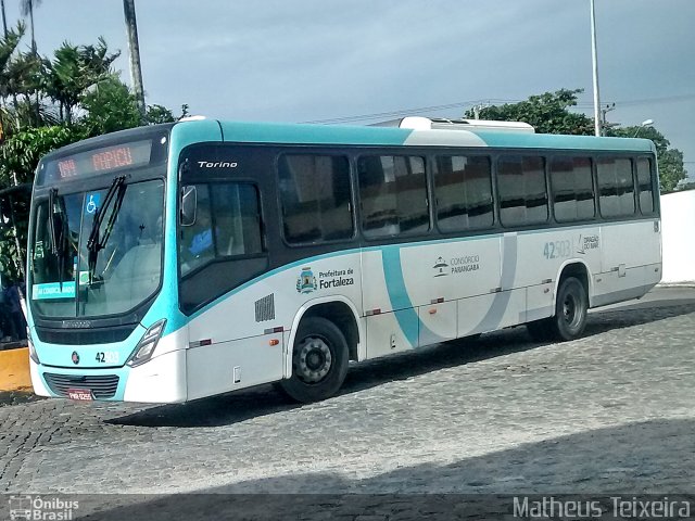 Auto Viação Dragão do Mar 42503 na cidade de Fortaleza, Ceará, Brasil, por Matheus Lima Teixeira. ID da foto: 4813320.