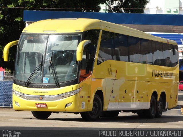 Viação Itapemirim 60063 na cidade de Goiânia, Goiás, Brasil, por Paulo Roberto de Morais Amorim. ID da foto: 4813511.