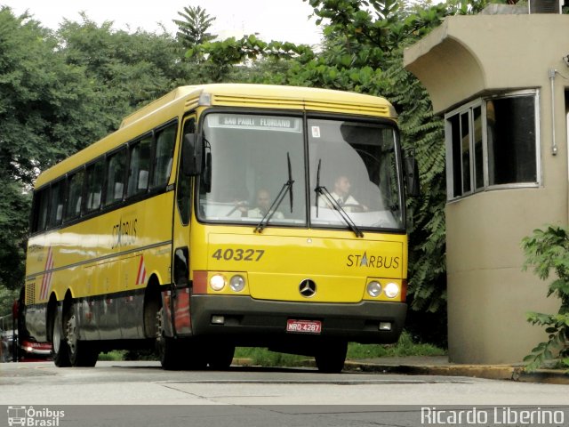 Viação Itapemirim 40327 na cidade de São Paulo, São Paulo, Brasil, por Ricardo Liberino. ID da foto: 4814139.