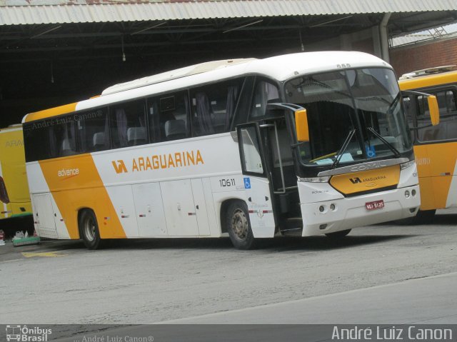 Viação Araguarina 10611 na cidade de Goiânia, Goiás, Brasil, por André Luiz Canon. ID da foto: 4812871.