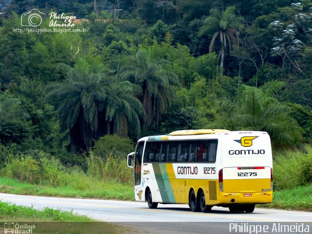 Empresa Gontijo de Transportes 12275 na cidade de Bom Jesus do Amparo, Minas Gerais, Brasil, por Philippe Almeida. Número da foto: #4813348.