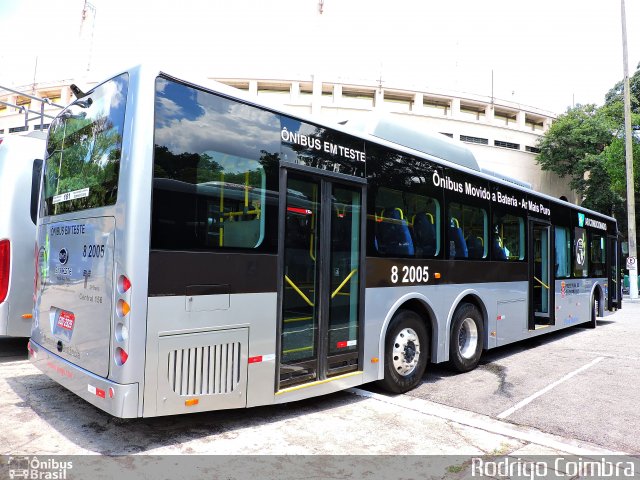 Viação Gato Preto 8 2005 na cidade de São Paulo, São Paulo, Brasil, por Rodrigo Coimbra. Número da foto: #4815111.