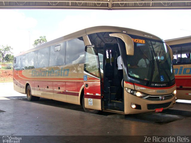 Auto Viação Goianésia 176003-2 na cidade de Brasília, Distrito Federal, Brasil, por Zé Ricardo Reis. Número da foto: #4814814.