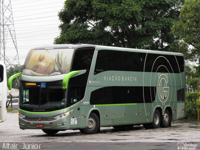 Viação Garcia 7247 na cidade de São José dos Campos, São Paulo, Brasil, por Altair Júnior. ID da foto: 4815103.