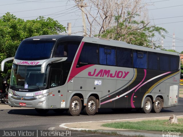 Viação Jam Joy 8814 na cidade de Teresina, Piauí, Brasil, por João Victor. ID da foto: 4817549.