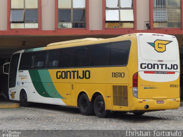 Empresa Gontijo de Transportes 11810 na cidade de Governador Valadares, Minas Gerais, Brasil, por Christian  Fortunato. ID da foto: 4816584.