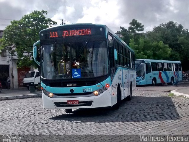 Rota Sol > Vega Transporte Urbano 35421 na cidade de Fortaleza, Ceará, Brasil, por Matheus Lima Teixeira. ID da foto: 4817212.