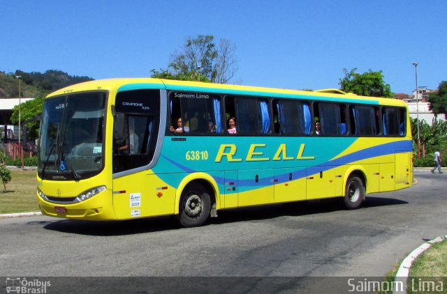 Viação Real Ita 63810 na cidade de Vitória, Espírito Santo, Brasil, por Saimom  Lima. ID da foto: 4818099.