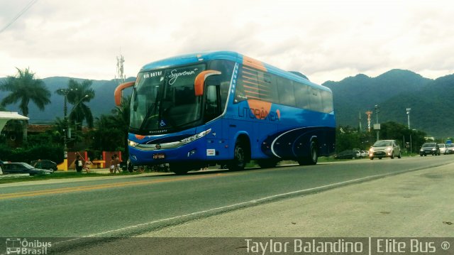 Litorânea Transportes Coletivos 5687 na cidade de Ubatuba, São Paulo, Brasil, por Taylor  Balandino. Número da foto: #4818698.