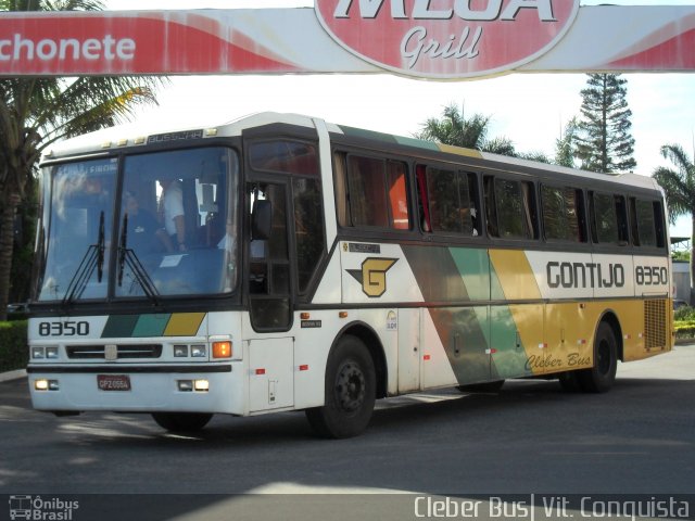 Empresa Gontijo de Transportes 8350 na cidade de Vitória da Conquista, Bahia, Brasil, por Cleber Bus. ID da foto: 4818249.