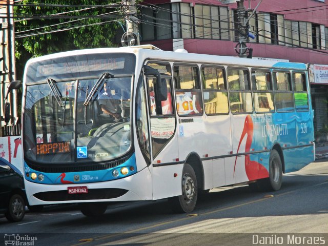 Expresso Lorenzutti 526 na cidade de Guarapari, Espírito Santo, Brasil, por Danilo Moraes. Número da foto: #4817671.