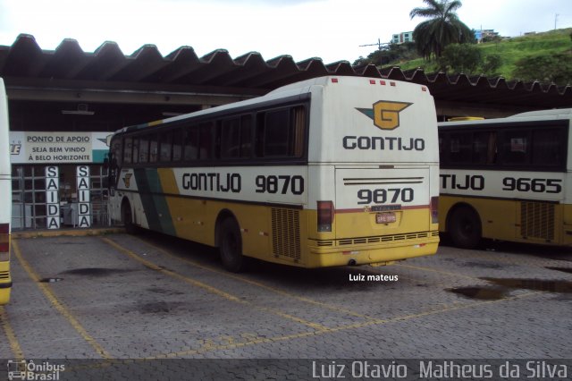 Empresa Gontijo de Transportes 9870 na cidade de Belo Horizonte, Minas Gerais, Brasil, por Luiz Otavio Matheus da Silva. Número da foto: #4820378.