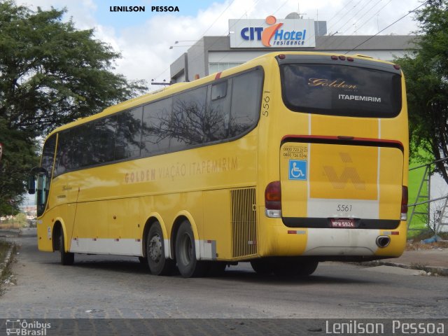 Viação Itapemirim 5561 na cidade de Caruaru, Pernambuco, Brasil, por Lenilson da Silva Pessoa. ID da foto: 4820009.